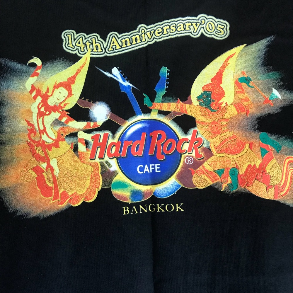 🛍HP🛍 Hard Rock Cafe 14 Anniversary Bangkok shirt